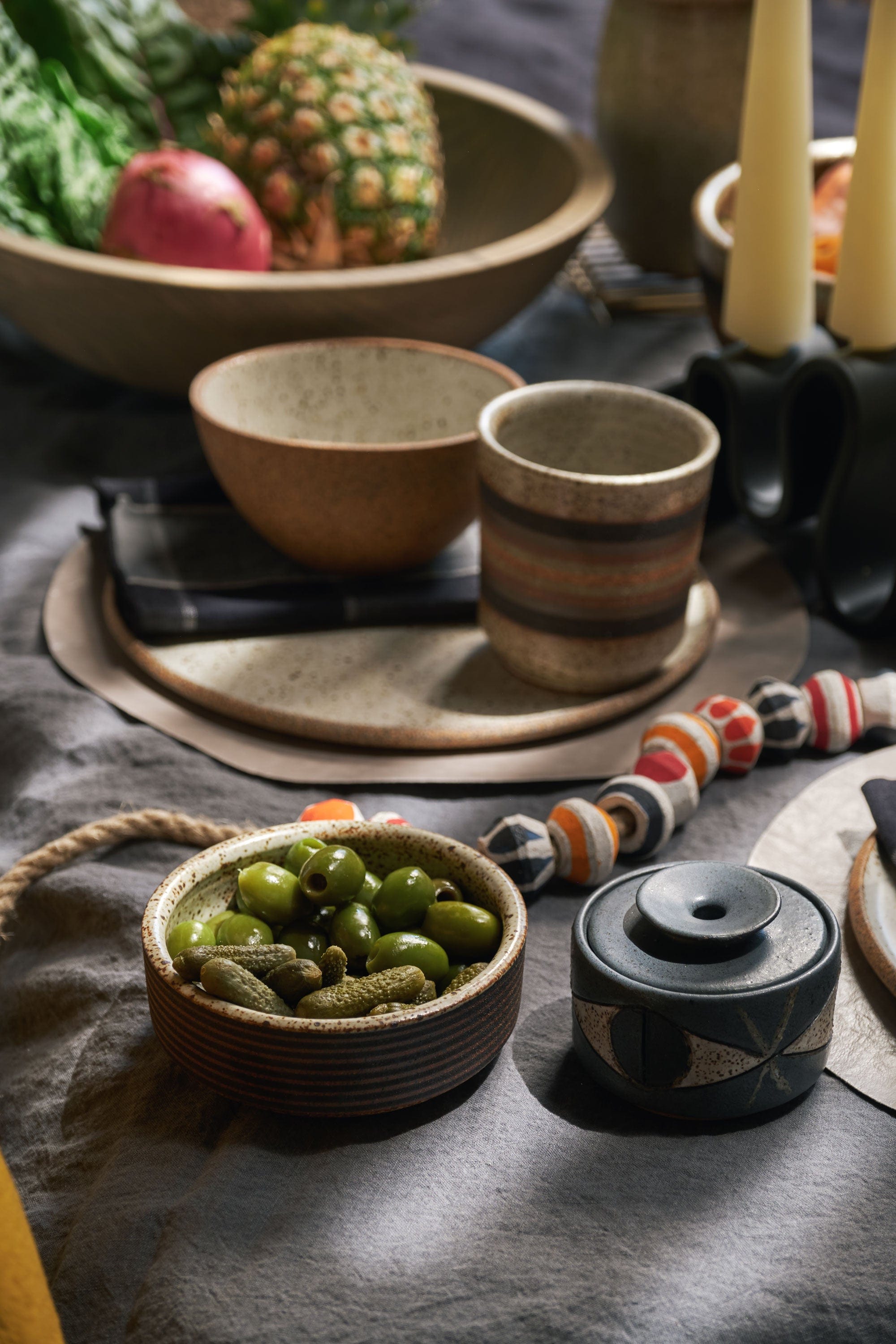 Kat and Roger Home Kitchen Serving Small Side Serving Bowl