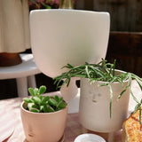 Rami Kim Studio Home Planters Tripod Mini Face Planter in White White