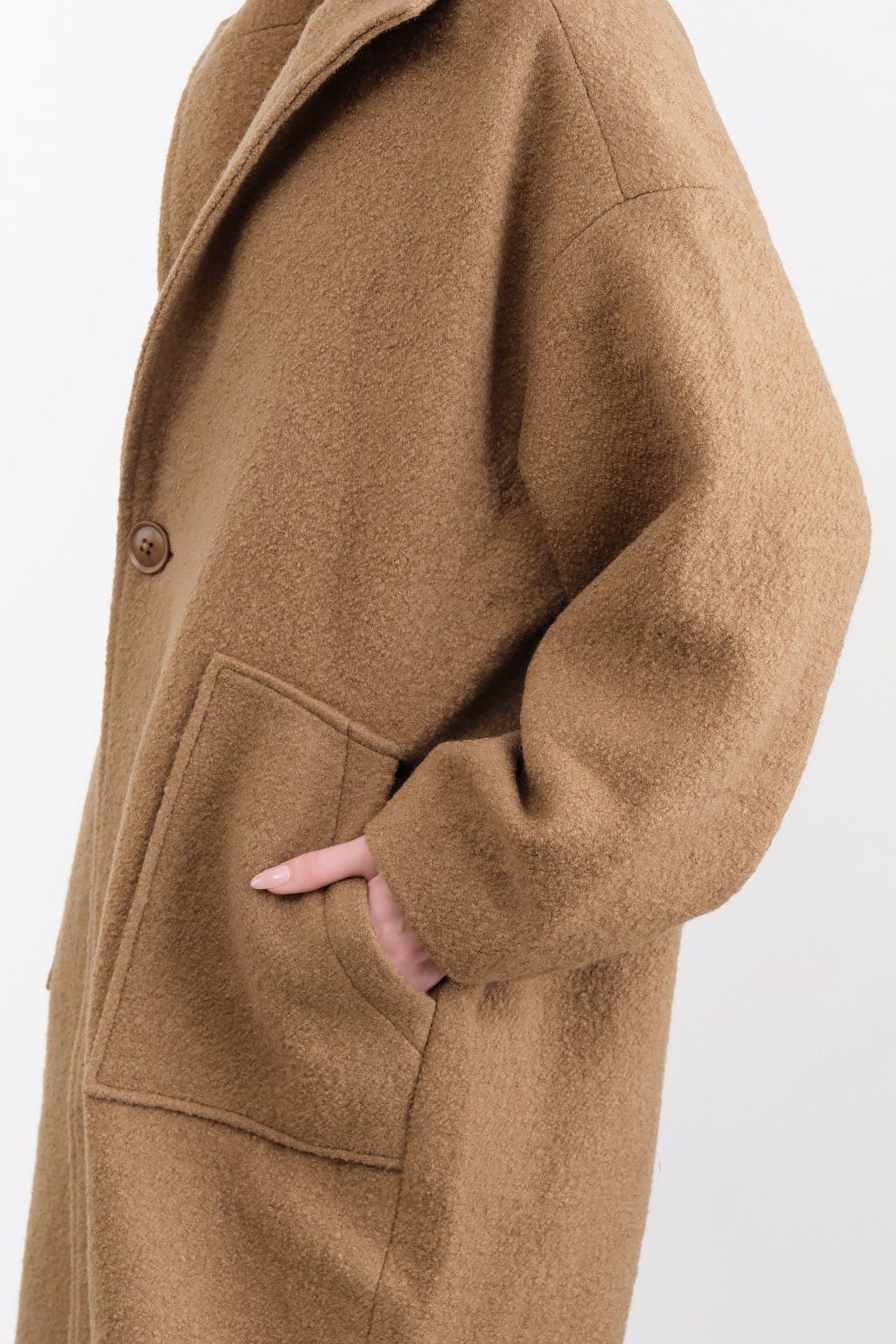 7115 by Szeki Apparel Womens Outerwear Fall Lapel Coat