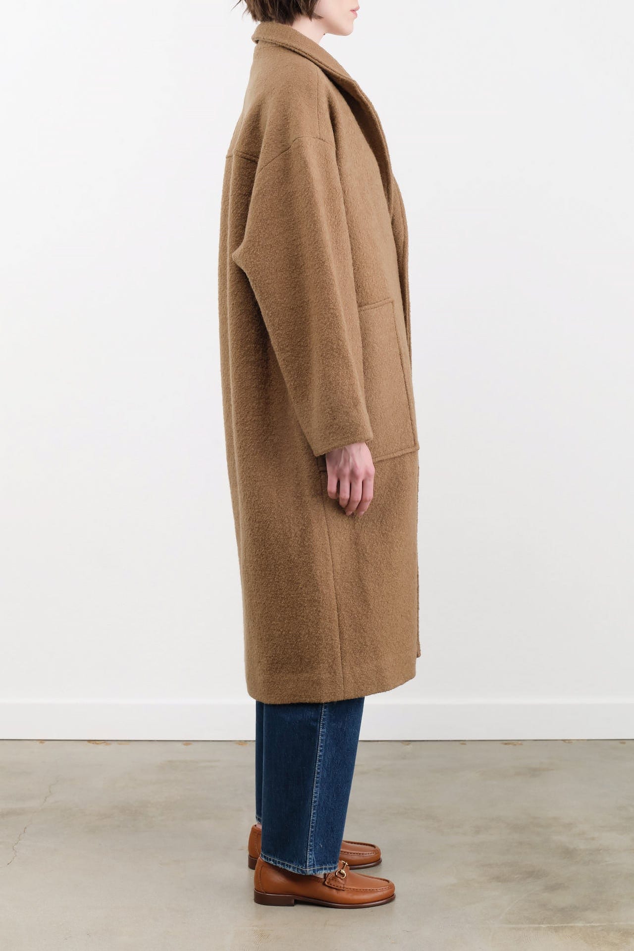 7115 by Szeki Apparel Womens Outerwear Fall Lapel Coat