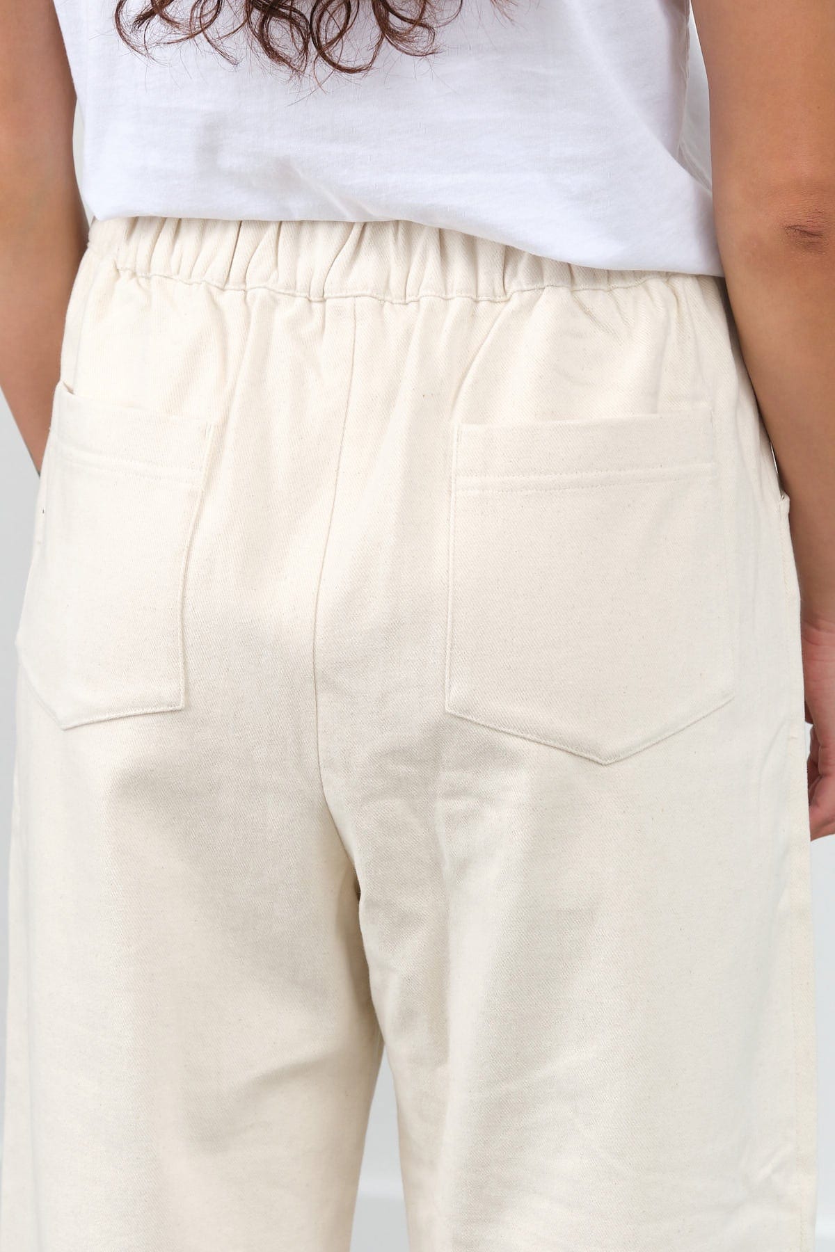 7115 by Szeki Apparel Womens Pants Fall Signature Curved Legged Trouser