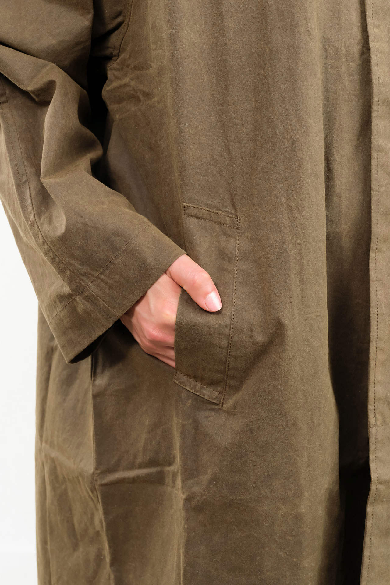 7115 by Szeki Apparel Womens Outerwear Signature Duster Coat