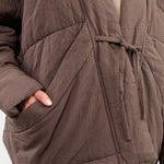 7115 by Szeki Apparel Womens Outerwear Signature Sumo Puffer