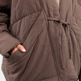 7115 by Szeki Apparel Womens Outerwear Signature Sumo Puffer