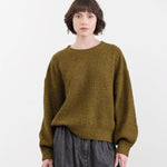 7115 by Szeki Apparel Womens Sweaters Signature Yak Poet Sleeves Sweater
