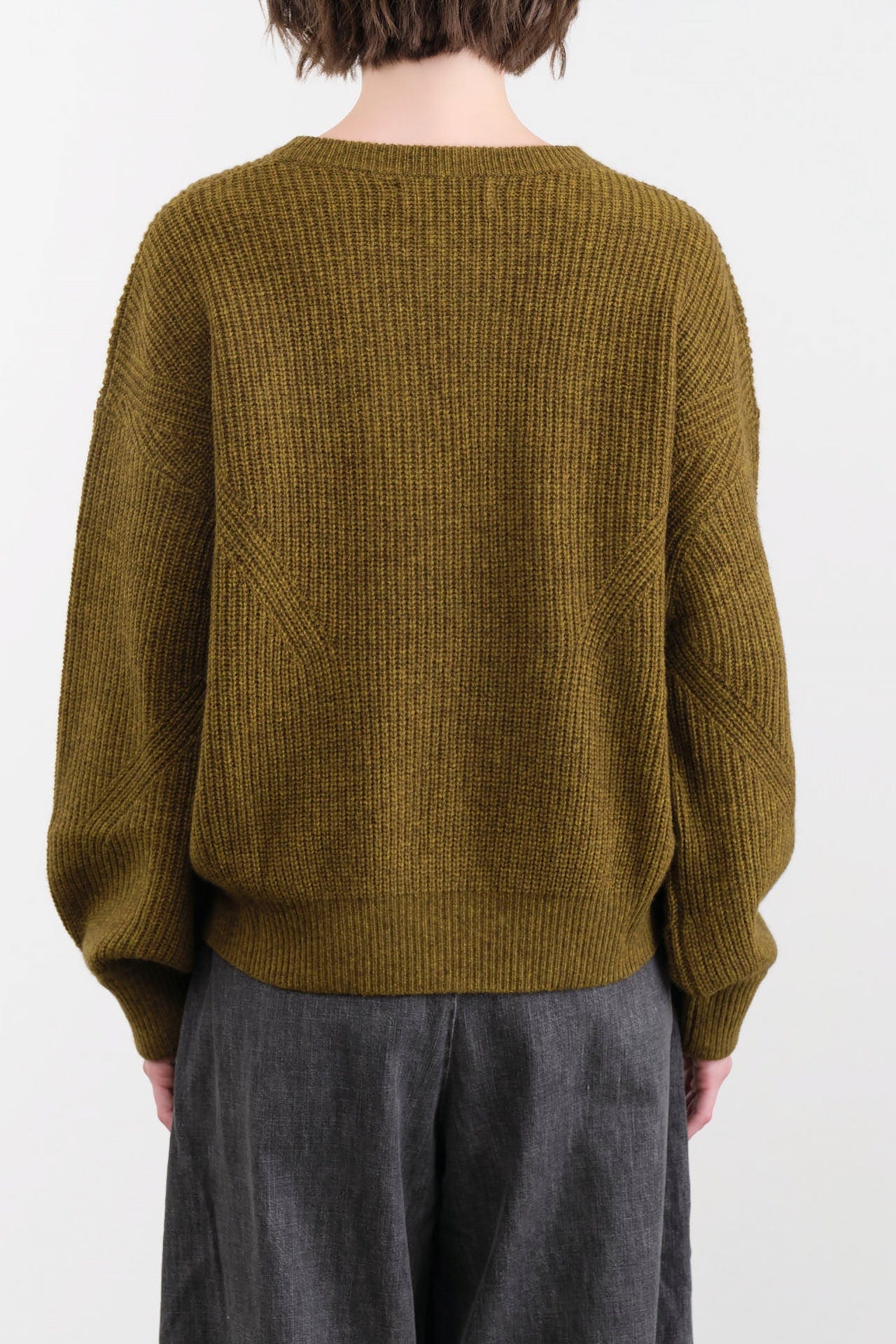 7115 by Szeki Apparel Womens Sweaters Signature Yak Poet Sleeves Sweater