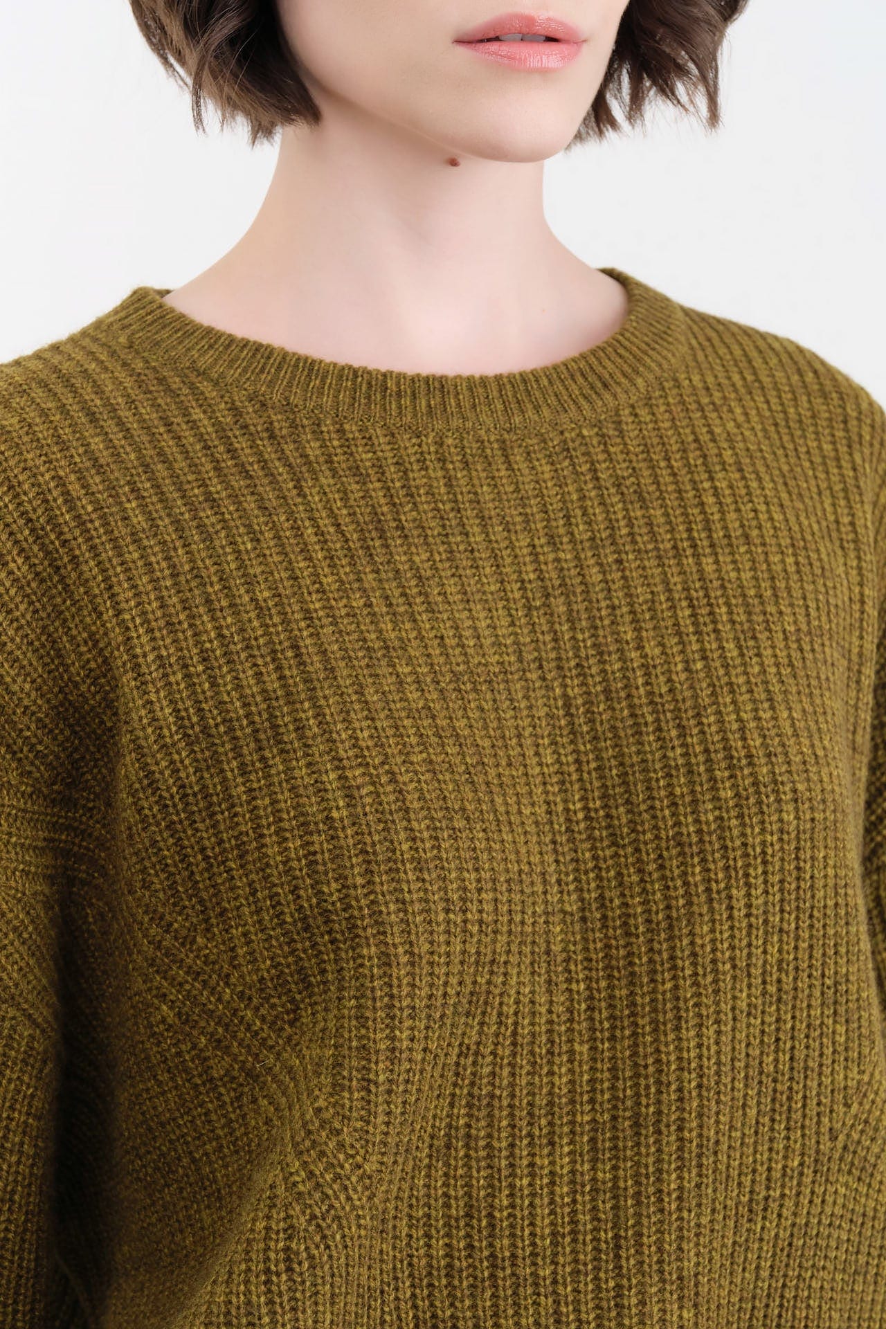 7115 by Szeki Apparel Womens Sweaters Signature Yak Poet Sleeves Sweater