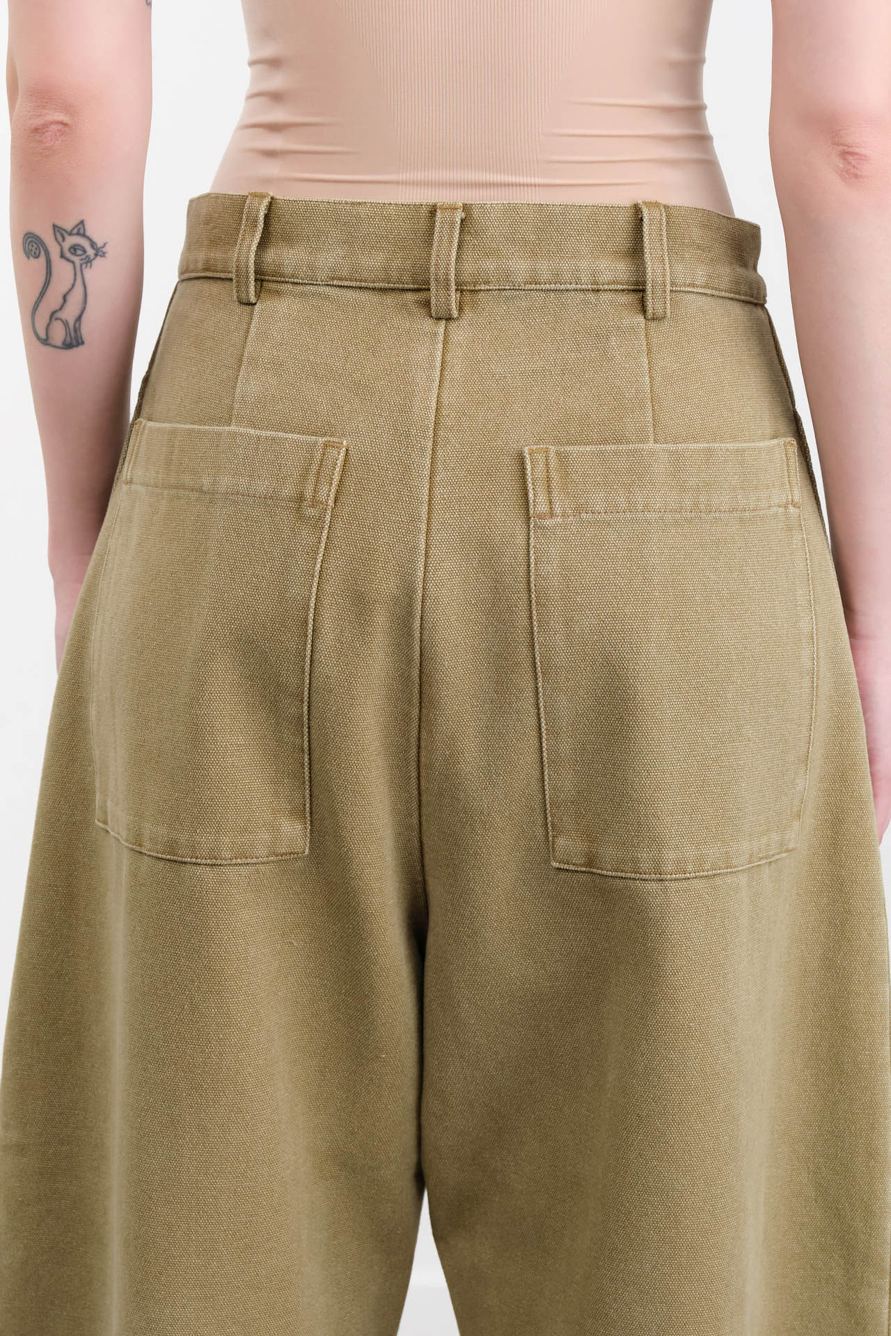 7115 by Szeki Apparel Womens Pants Tailored Curve Legged Trouser