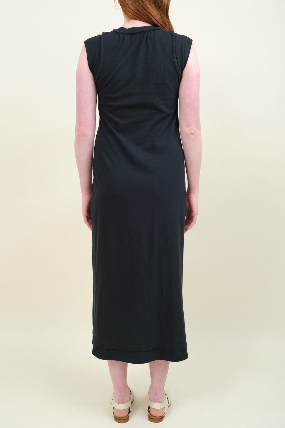 Back of Alessia Dress in Black