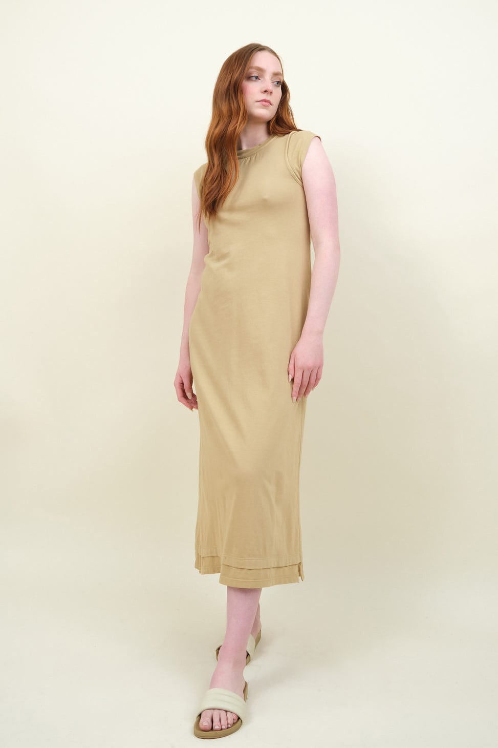 Atelier Delphine Apparel Womens Dresses Alessia Dress in Bronze Mist Bronze Mist / XSmall