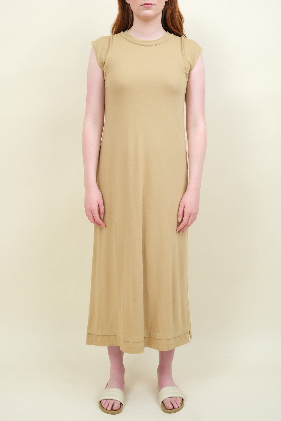 Atelier Delphine Apparel Womens Dresses Alessia Dress in Bronze Mist