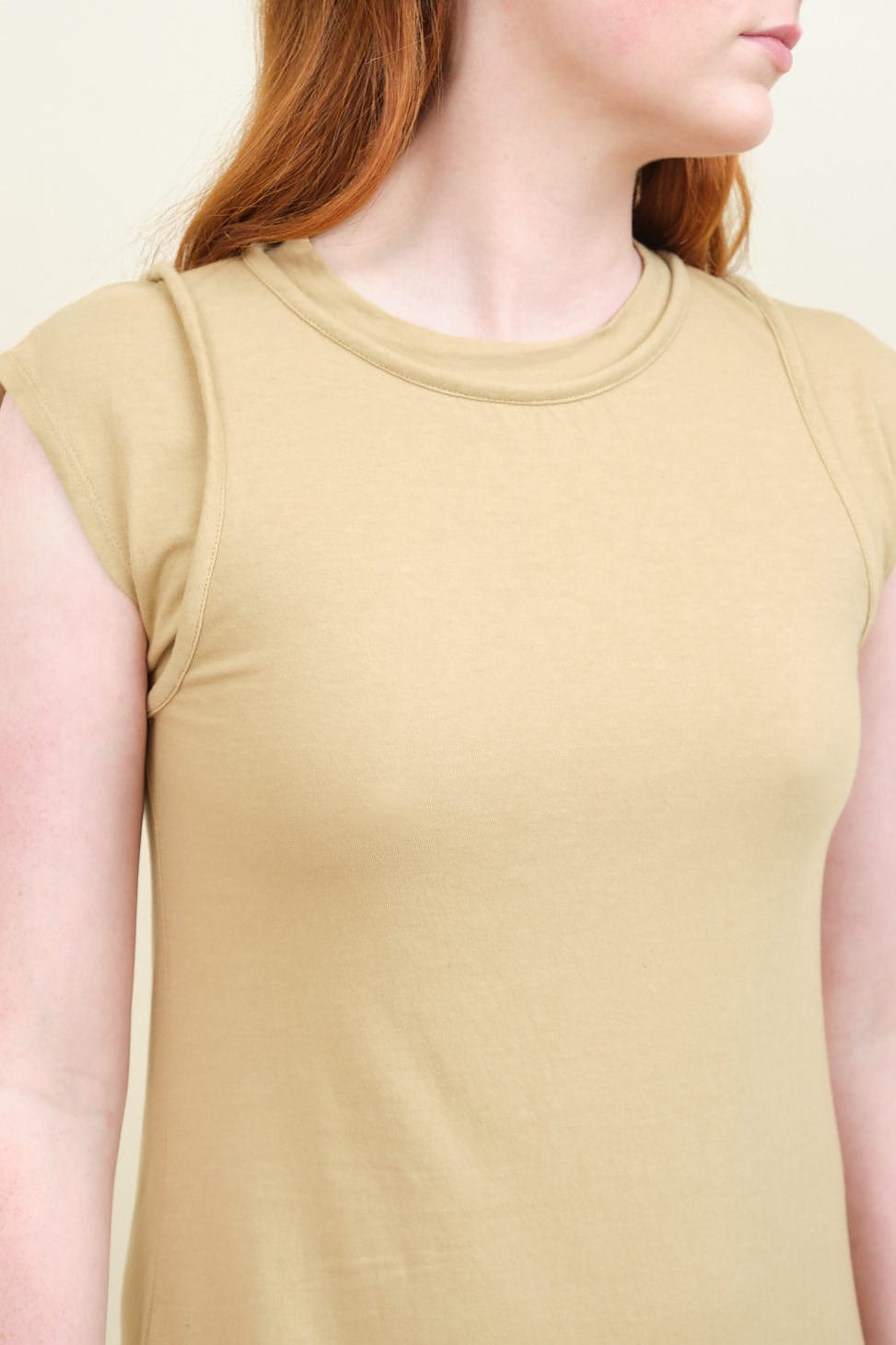 Atelier Delphine Apparel Womens Dresses Alessia Dress in Bronze Mist