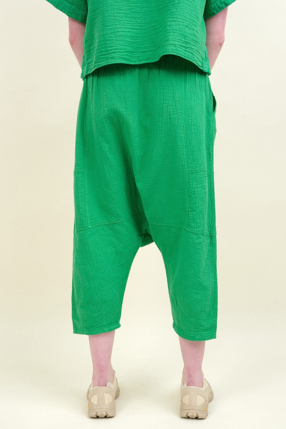 Back of Kiko Pant in Fern Green