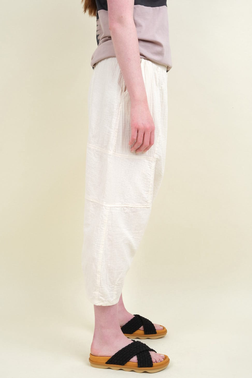 Side of Kiko Pant in Kinari