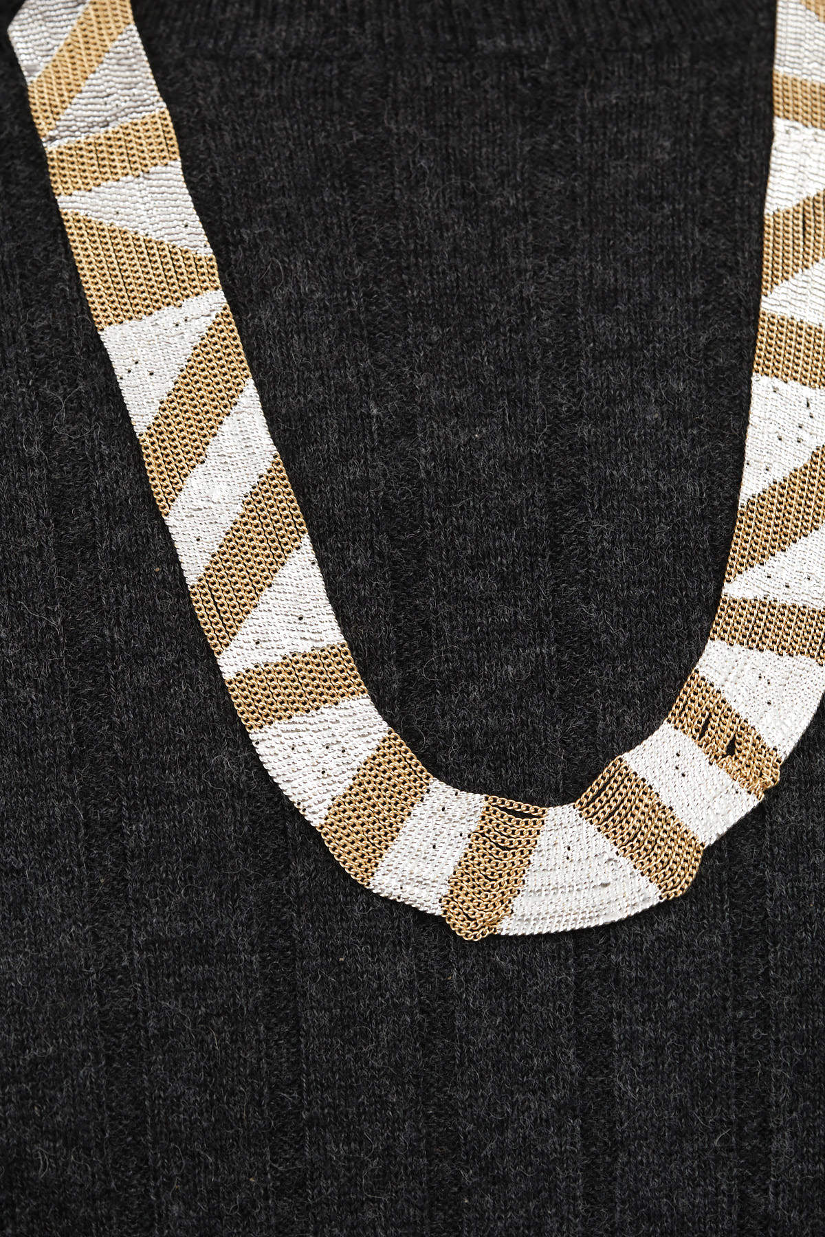 Hannah Keefe Jewelry Necklaces Sunny Necklace Brass / 23” L X 2" W