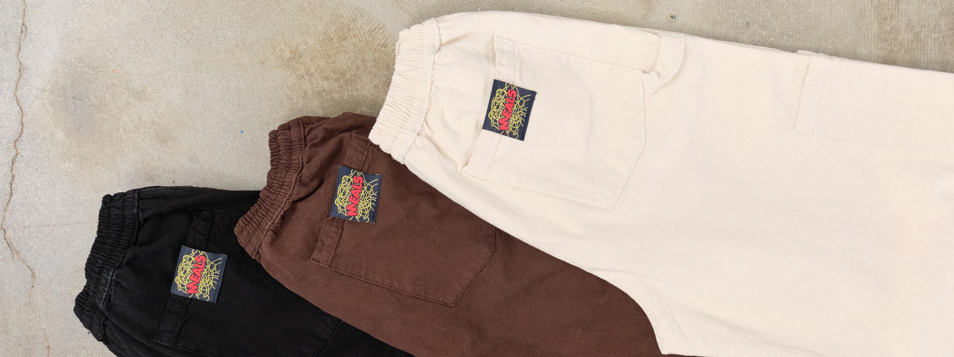 UNISEX PANTS FROM MEALS