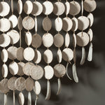 MQuan Art Ceramics Disc Curtain White / 3' W X 3.5' L