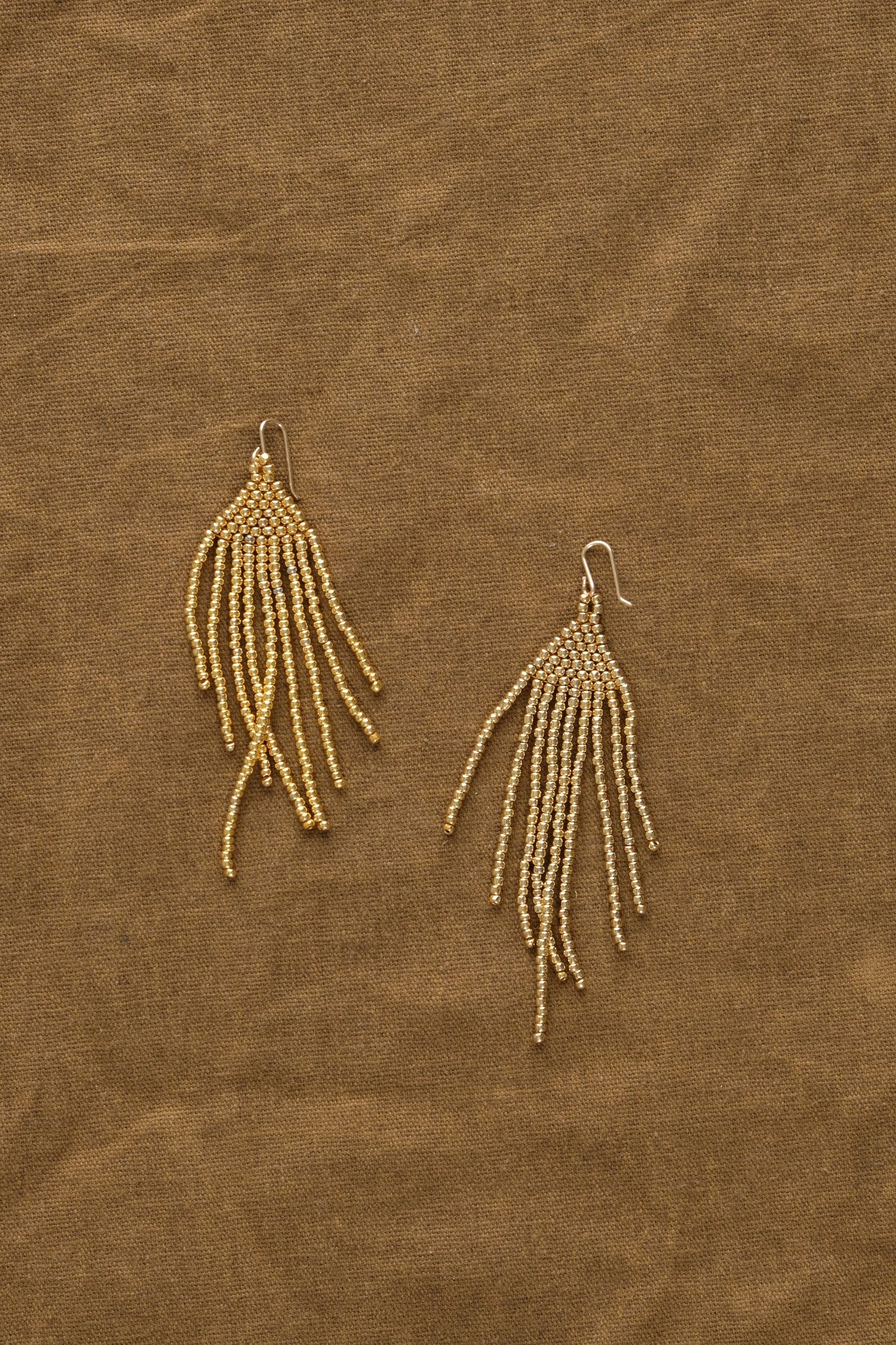 Salihah Moore Jewelry Earrings Mini Gold Earrings Gold / 3.5"