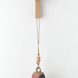 MQuan Art Ceramics Small Round Thrown Bell in Tucker Four Rainbow Tucker Four Rainbow / 5" H X 4.5" Dia
