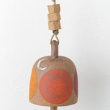 MQuan Art Ceramics Small Round Thrown Bell in Tucker Four Rainbow Tucker Four Rainbow / 5" H X 4.5" Dia