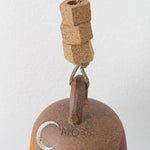MQuan Art Ceramics Small Round Thrown Bell in Tucker Four Rainbow Tucker Four Rainbow / 5" H X 4.5" Dia