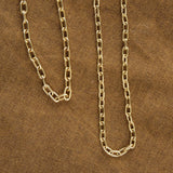 Stephanie Windsor Jewelry Necklaces 100mm Oval Link Chain 14K Yellow Gold / 16" Chain