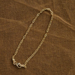 Stephanie Windsor Jewelry Bracelets Solid Baby Marine Link Bracelet 14K Yellow Gold / 7"