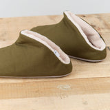 ABE Sangyo Accessories Slippers ABE Lined Room Bootie in Olive