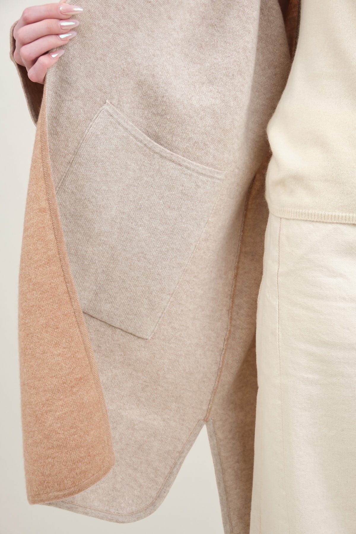 Inside pocket on Open Coat
