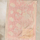 Aloka Home Bedding Hiya Vintage Coverlet Repurposed Textile / 66" L X 90" W
