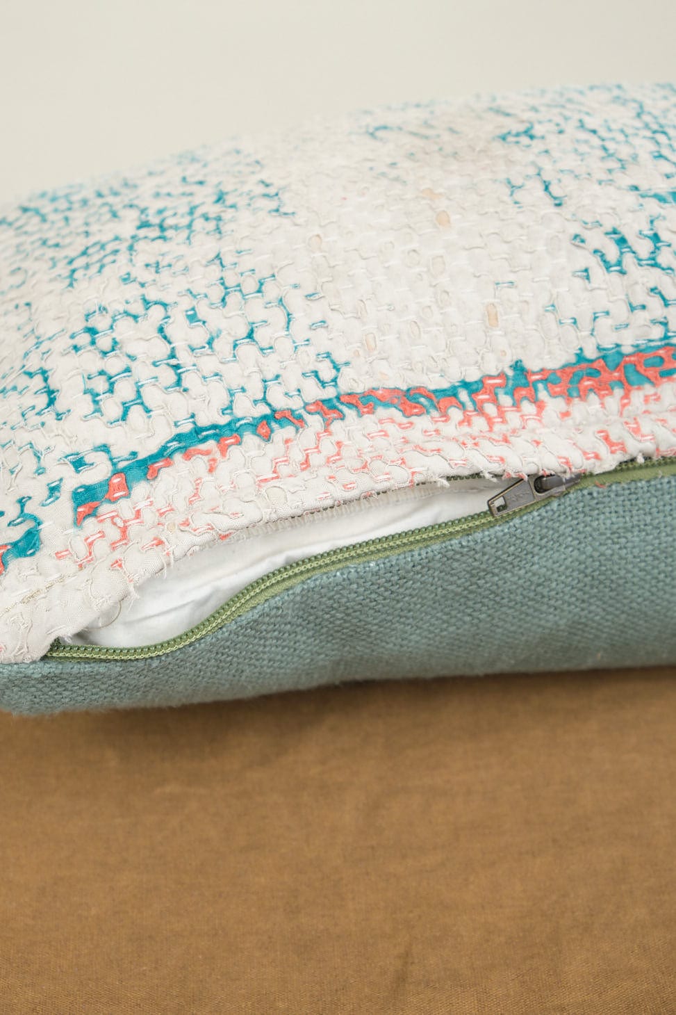 Zipper on Miguel Lumbar Pillow