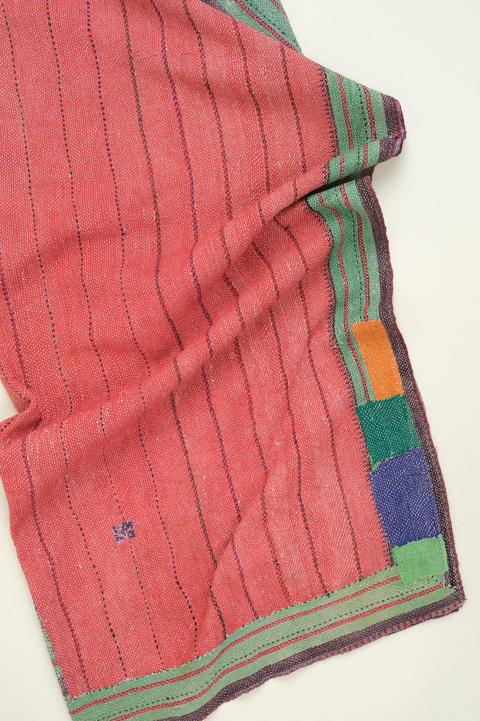 Stitching on Shirin Quilt