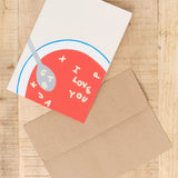 Alphabet Studios Craft Stationery Love Soup Greeting Card