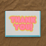 Thank You Shadow Greeting Card