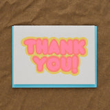 Alphabet Studios Craft Stationery Thank You Shadow Greeting Card