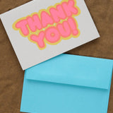 Alphabet Studios Craft Stationery Thank You Shadow Greeting Card