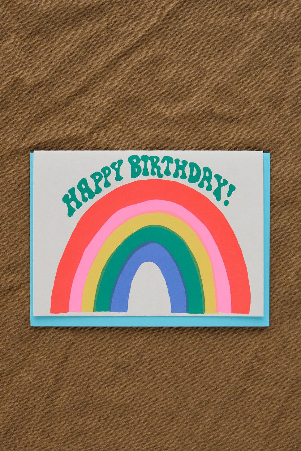 Alphabet Studios Craft Stationery Birthday Rainbow Greeting Card