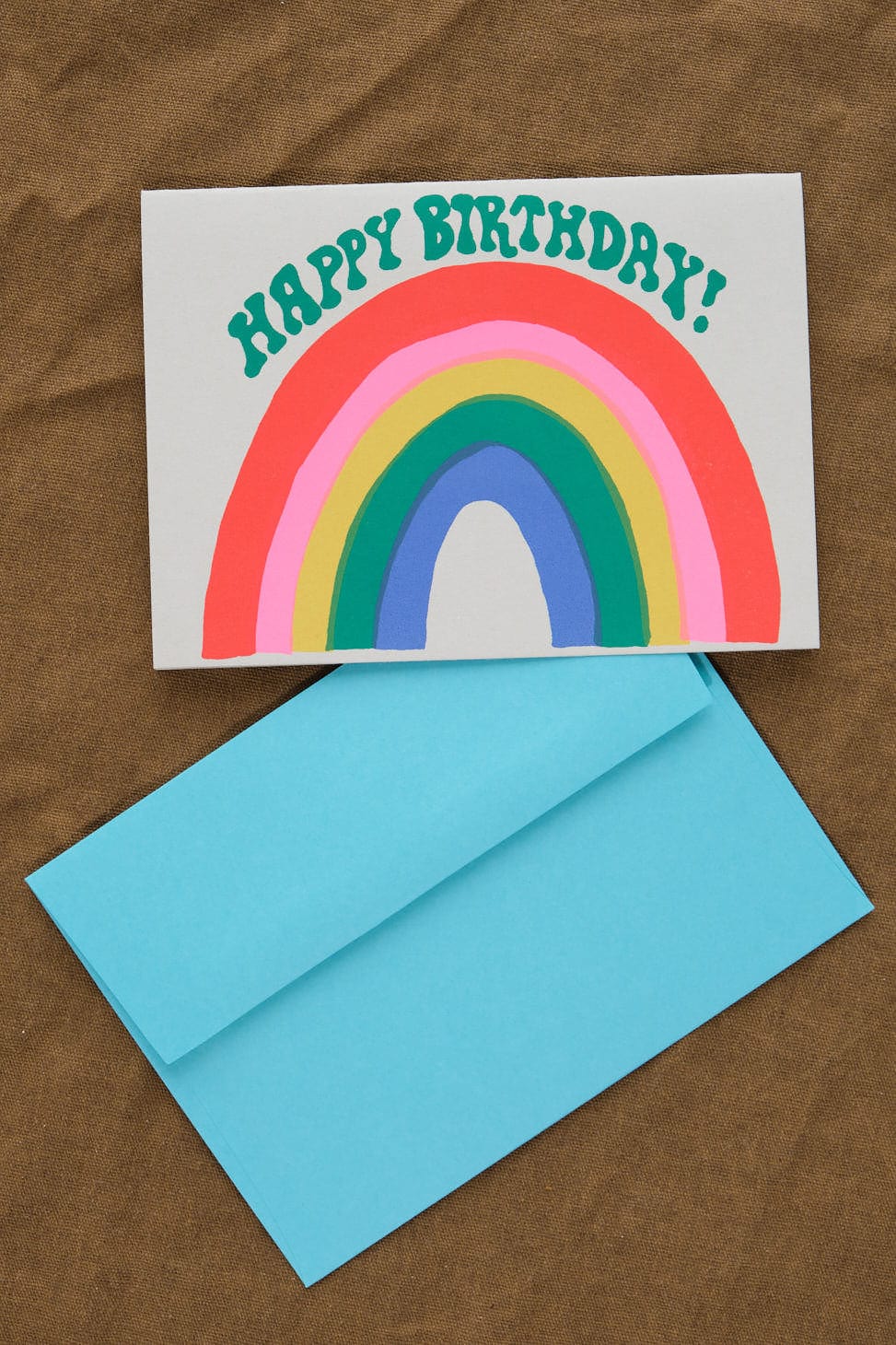Alphabet Studios Craft Stationery Birthday Rainbow Greeting Card