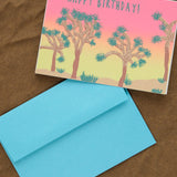 Alphabet Studios Craft Stationery Joshua Tree Birthday Greeting Card