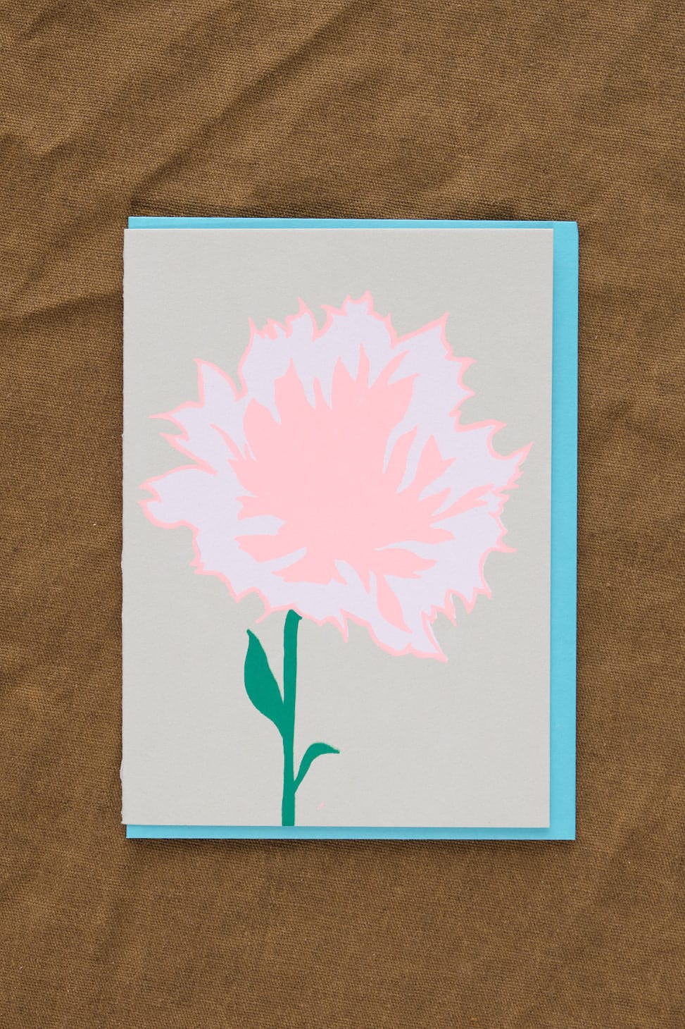 Alphabet Studios Craft Stationery Peony Greeting Card