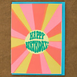 Alphabet Studios Craft Stationery Birthday Sunburst Greeting Card