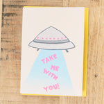 Alphabet Studios Craft Stationery Take Me With You Greeting Card