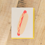 Alphabet Studios Craft Stationery Hot Dog Greeting Card