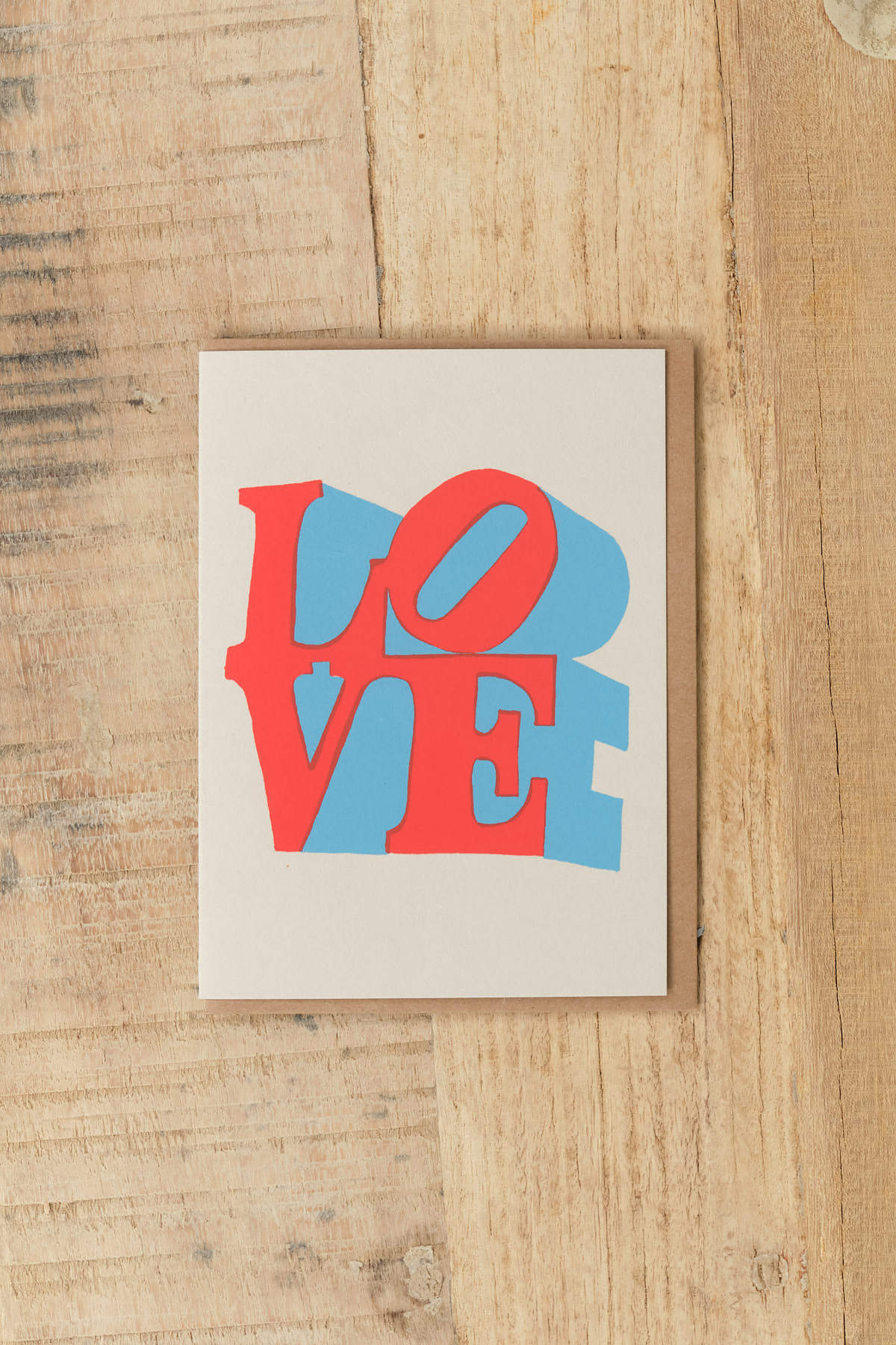 Alphabet Studios Craft Stationery Love Greeting Card