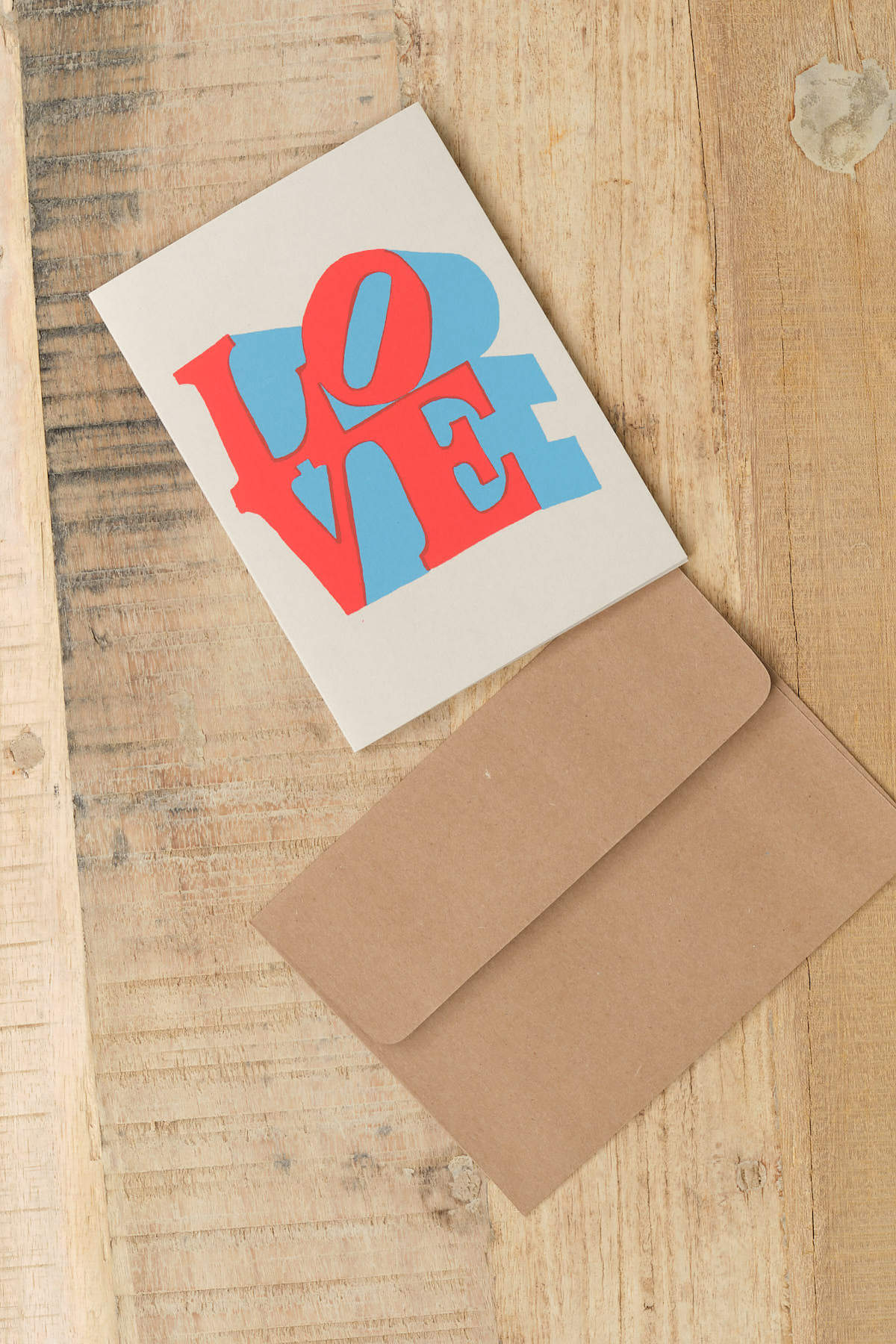 Alphabet Studios Craft Stationery Love Greeting Card