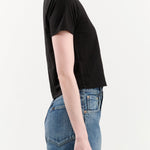 Amo Denim Apparel Womens Tees Babe Tee in Black