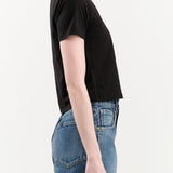 Amo Denim Apparel Womens Tees Babe Tee in Black