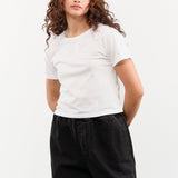 Amo Denim Apparel Womens Tees Babe Tee in White