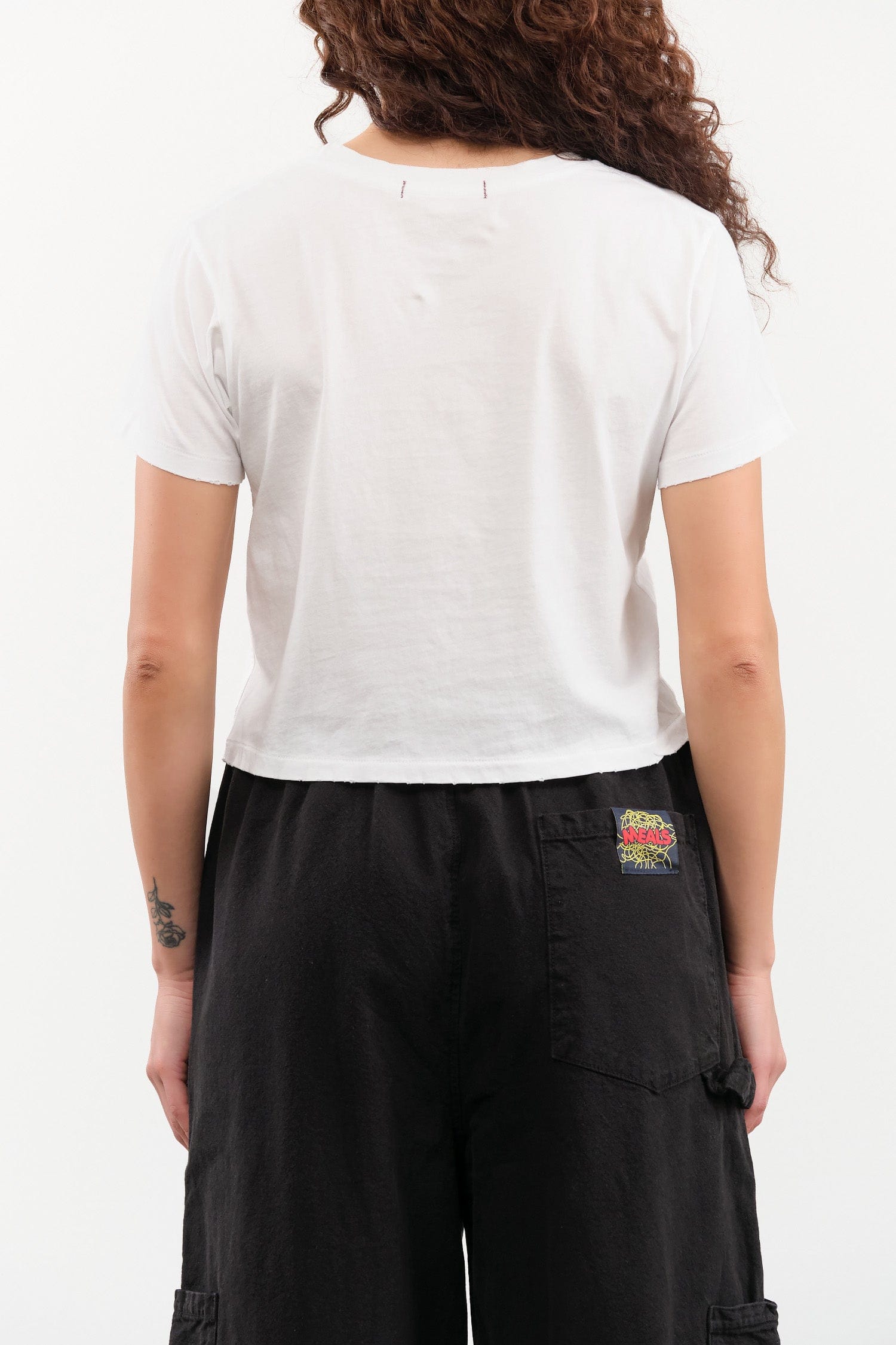 Amo Denim Apparel Womens Tees Babe Tee in White