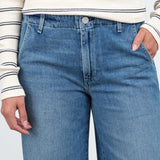 Amo Denim Apparel Womens Denim Edith Wide Leg Trouser